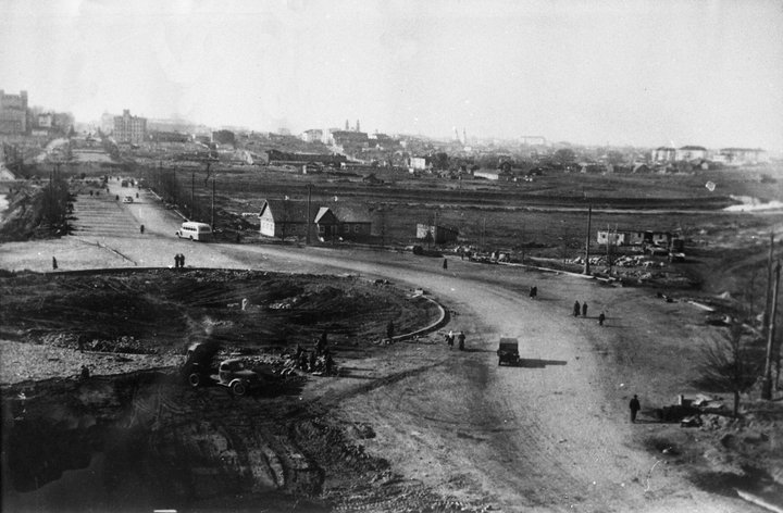История строительства площади Победы в Минске