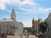 Универмаг Беларусь. Снимок с ратуши